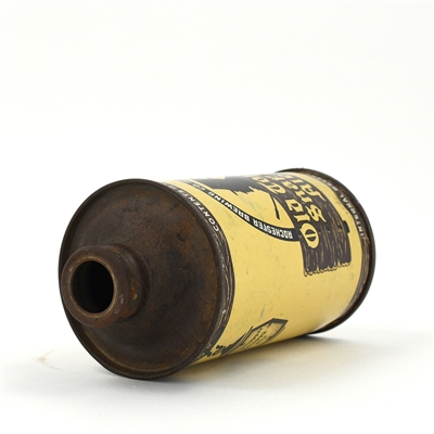Old Topper Snappy Ale Cone Top WHITE TEXT 178-6