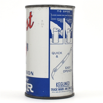 Pabst Blue Ribbon Beer Instructional Flat Top PREMIER MILWAUKEE 111-16 OI 654