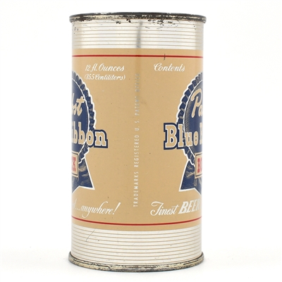 Pabst Blue Ribbon BOCK Flat Top NEWARK 110-31 SCARCELY CLEAN