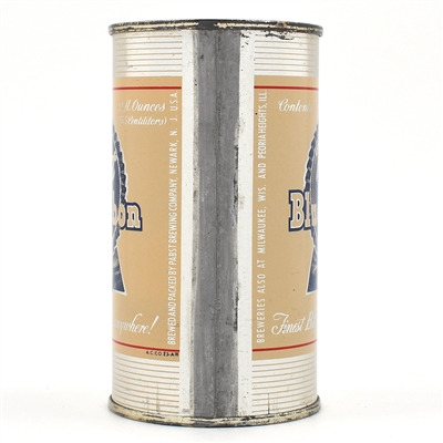 Pabst Blue Ribbon BOCK Flat Top NEWARK 110-31 SCARCELY CLEAN