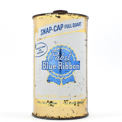 Pabst Blue Ribbon Quart Snap Cap MILWAUKEE 217-3