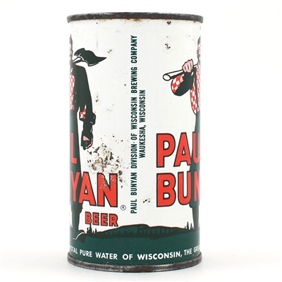 Paul Bunyan Beer Flat Top STATE GREEN PB DIV 112-26