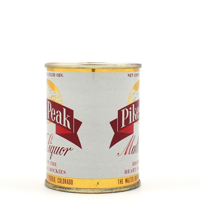 Pikes Peak Malt Liquor 8 Ounce Flat Top 242-7 MINTY