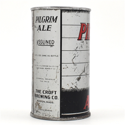 Pilgrim Ale Instructional Flat Top RARE 52-15 USBCOI 679