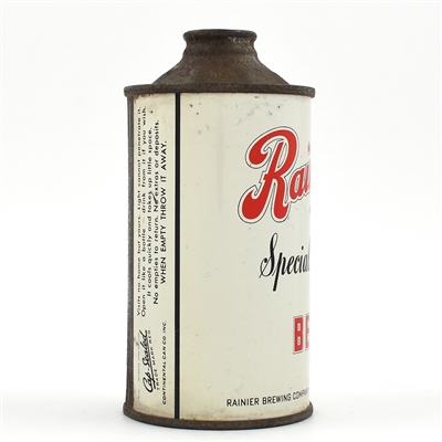 Rainier Beer Cone Top 180-12