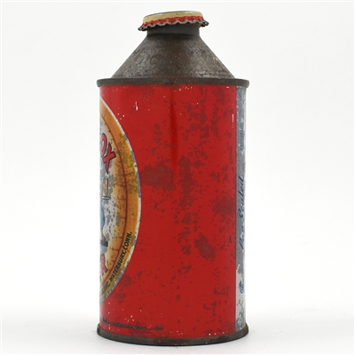 Red Fox Beer Cone Top WITHDRAWN FREE TOUGH 180-26
