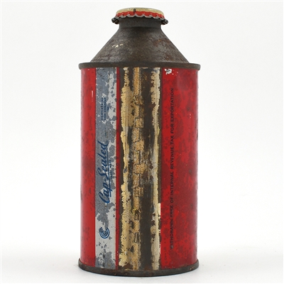 Red Fox Beer Cone Top WITHDRAWN FREE TOUGH 180-26