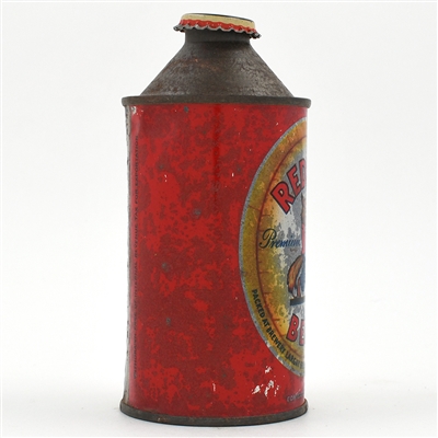 Red Fox Beer Cone Top WITHDRAWN FREE TOUGH 180-26