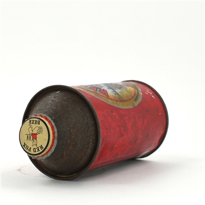Red Fox Beer Cone Top WITHDRAWN FREE TOUGH 180-26