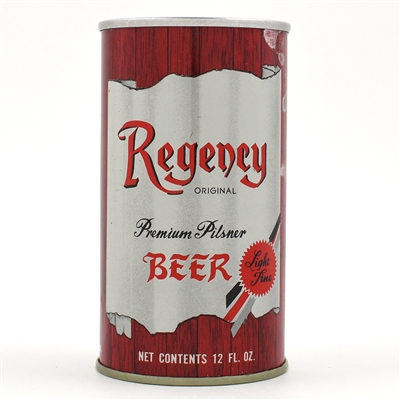 Regency Beer Pull Tab LIGHT FOLDS L114-18 EXCELLENT
