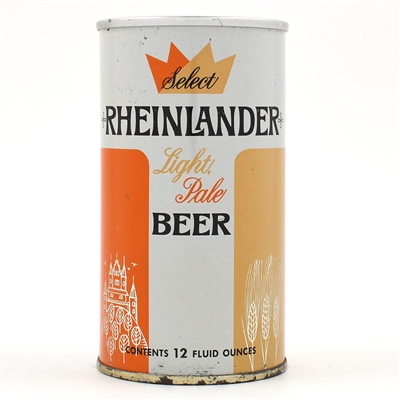 Rheinlander Beer ZIP Top SILVER CASTLE UNLISTED BO