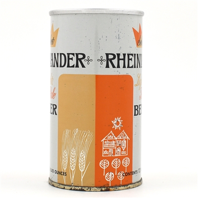 Rheinlander Beer ZIP Top SILVER CASTLE UNLISTED BO