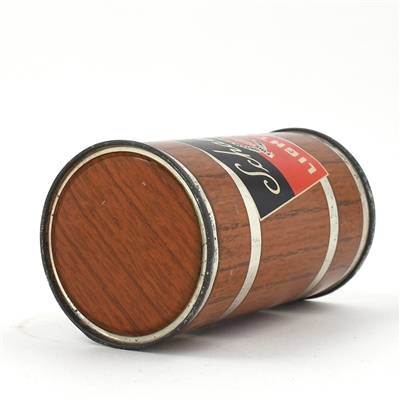 Schaefer Beer Flat Top 127-38 WOODGRAIN LID