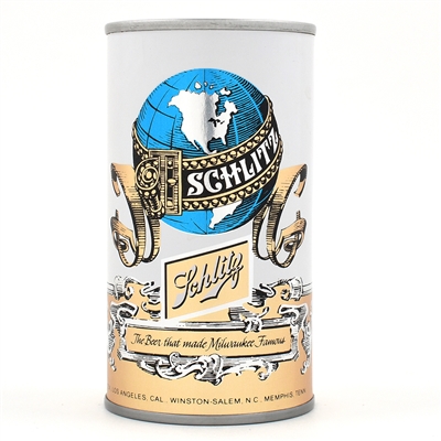 Schlitz Beer Foil Label Test Pull Tab 242-2