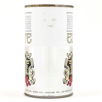 Schlitz Elite Light Beer Foil Label Test Pull Tab 243-30