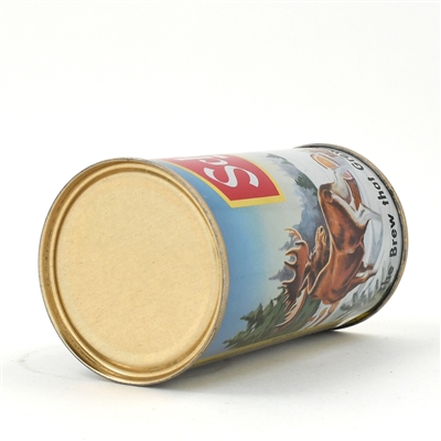 Schmidt Beer Outdoor Series Flat Top MOOSE LOGGERS SATIN GOLD L130-23