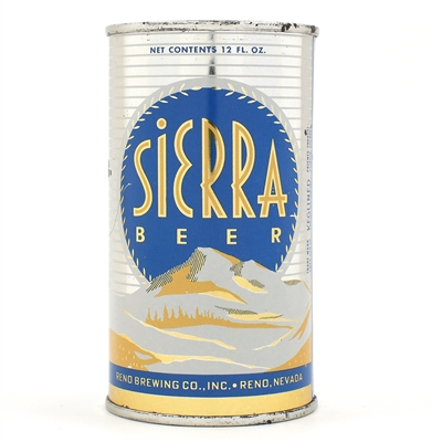 Sierra Beer Flat Top BRIGHT 133-31 EXCELLENT