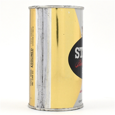 Strohs Beer Flat Top 1 FACED METALLIC 137-30 CRISP