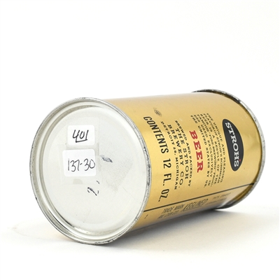 Strohs Beer Flat Top 1 FACED METALLIC 137-30 CRISP