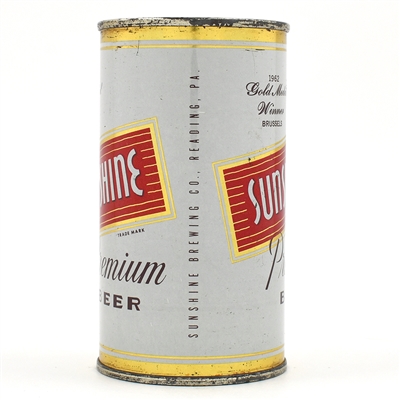 Sunshine Beer Flat Top 137-36 FL VANITY LID EXCELLENT