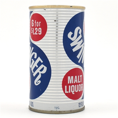 Swinger Malt Liquor Pull Tab BO 129-28 NEAR MINT