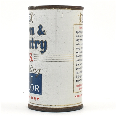 Town and Country Malt Liquor Flat Top 139-17