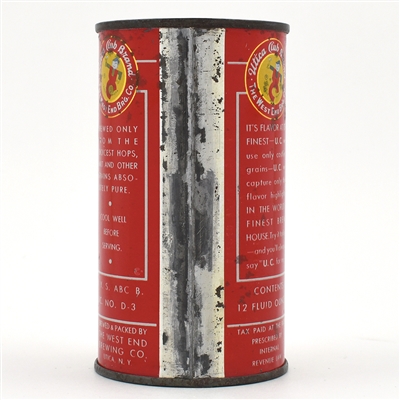 Utica Club Ale Flat Top IRTP TOUGH 142-17