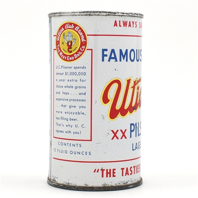 Utica Club Beer Flat Top TASTIEST BEER 142-23