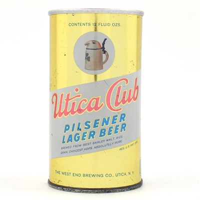 Utica Club Beer ZIP Top METALLIC 132-22
