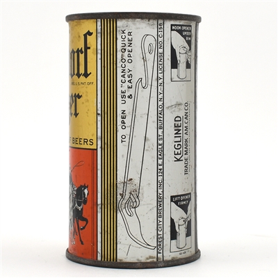 Waldorf Beer Long Opener Flat Top 144-3 USBCOI 857