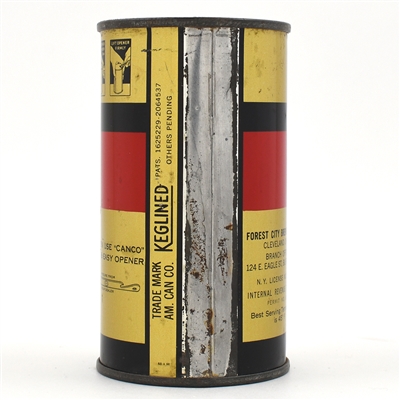 Waldorf Red Band Beer Instructional Flat Top 144-4 USBCOI 859