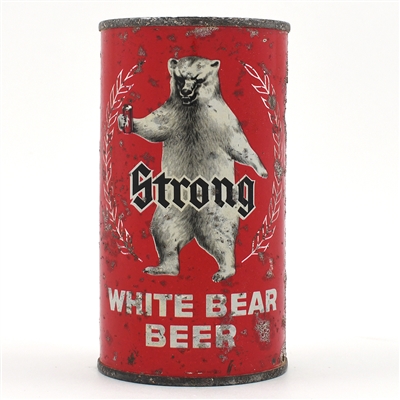 White Bear Strong Beer Flat Top WHITE BEAR BREWING UNLISTED