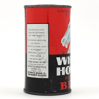 White Horse Beer Instructional Flat Top MANHATTAN 145-14 USBCOI 875