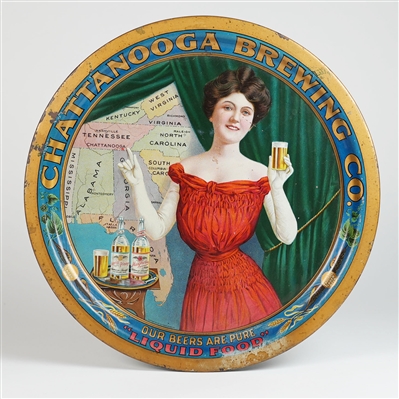 Chattanooga Brewing Pure Liquid Food Pre-proh Tray TENNESSEE