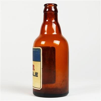 Crown India Pale Ale Steinie Bottle HOLLEN WARWICK RI SCARCE