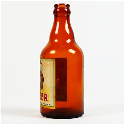 Miller BOCK Beer Milwaukee Steinie Bottle