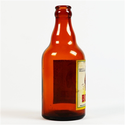Miller BOCK Beer Milwaukee Steinie Bottle