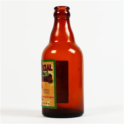 Wisconsin Special Beer Dahlke Steinie Bottle