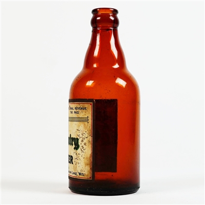 Old Country Style Lager Steinie Bottle JUNG RANDOM LAKE WI