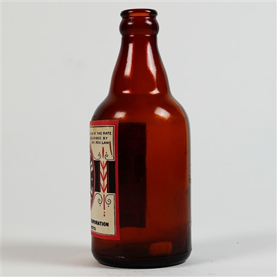 Worcester Stock Ale Commonwealth Steinie Bottle EXCELLENT