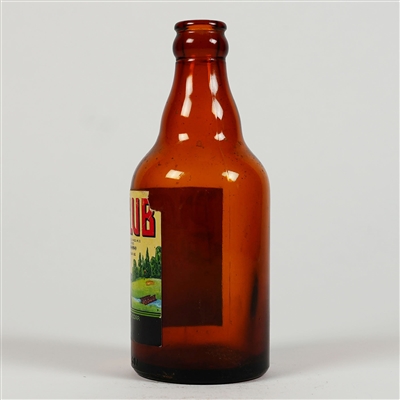 Plaza Club Cream Ale Steinie Bottle SCARCE EXCELLENT