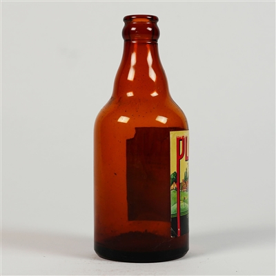 Plaza Club Cream Ale Steinie Bottle SCARCE EXCELLENT