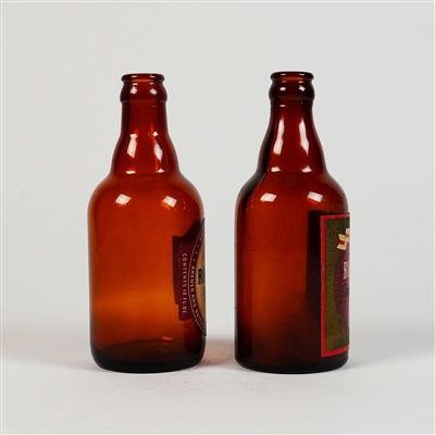 Ruppert Knickerbocker Beer Steinie Bottles