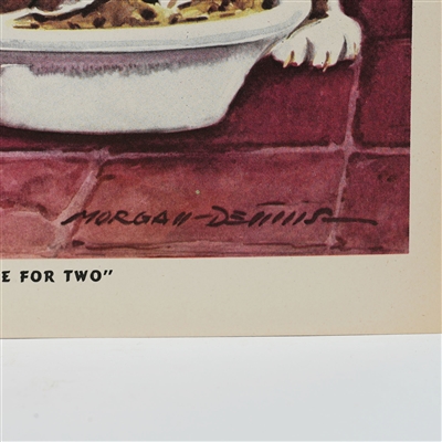 Hanley Morgan Dennis Artwork Puppy Bulldog Set of Prints