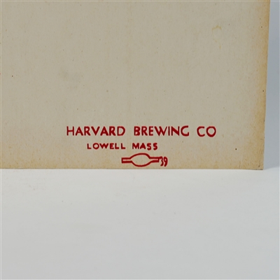 Harvard Maine Folks Kittery Ft Ket Ale Beer Quarts Sign