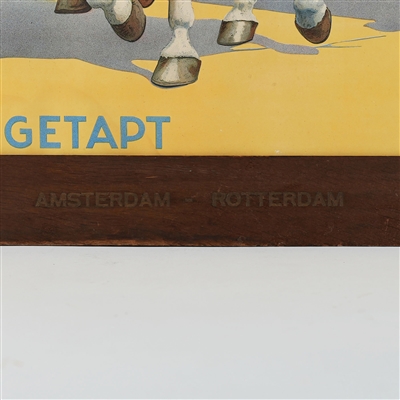 Heinekens Bier Het Meest Getapt Amsterdam Litho