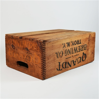 Quandt Brewing Troy Beer Bottle Crate EXCEPTIONAL
