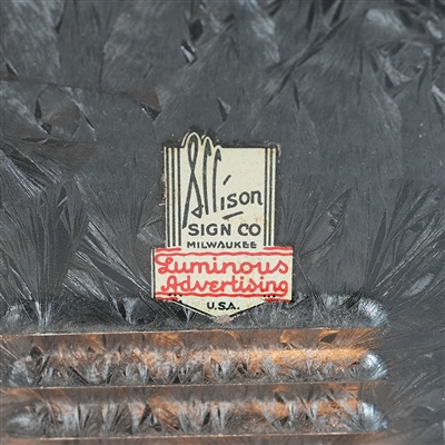 Fitzgerald Bros Burgomaster Beer Illuminated Sign w ORIGINAL BOX