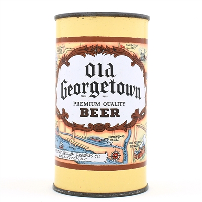 Old Georgetown Beer Flat Top AMERICAN DARK BROWN 106-17 SHARP