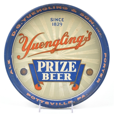 Yuenglings Prize Beer 1930s Serving Tray SCARCE